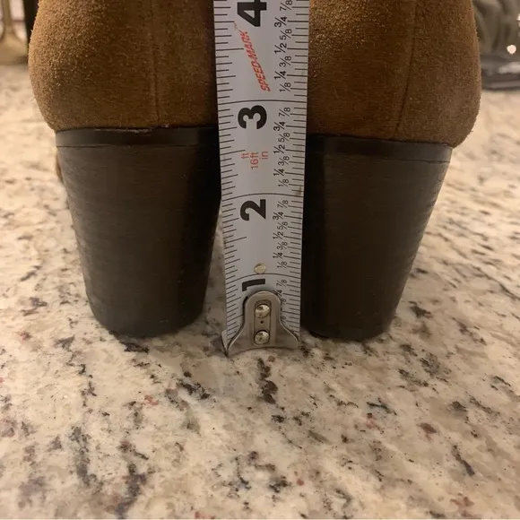 Steve Madden Womens Rooney Western Suede Boots Size 5.5