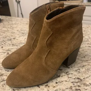 Steve Madden Womens Rooney Western Suede Boots Size 5.5