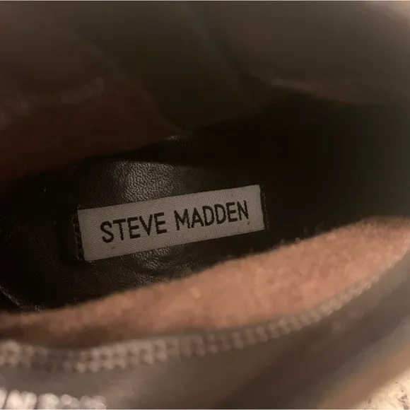 Steve Madden Womens Rooney Western Suede Boots Size 5.5
