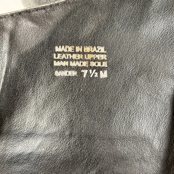 Steven by Steve Madden Sander Gunmetal Leather Knee High Riding Boots. Size 7.5