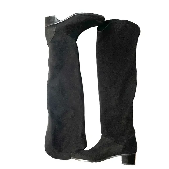 Stuart Weitzman knee-high suede boots, size 7