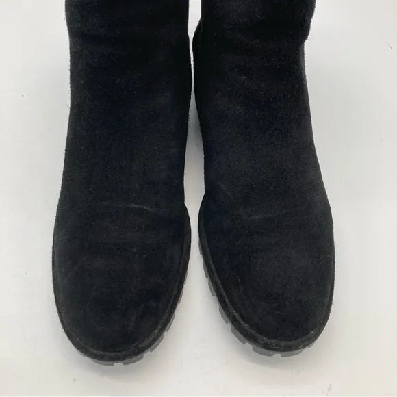 Stuart Weitzman Laine Suede Chelsea Boots