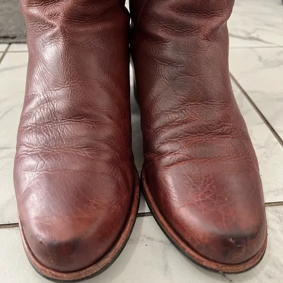 Stuart Weitzman leather riding boots 7
