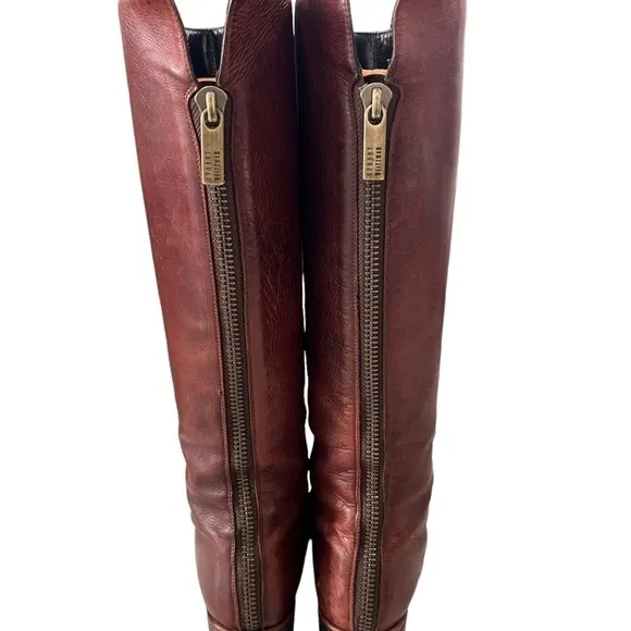 Stuart Weitzman leather riding boots 7