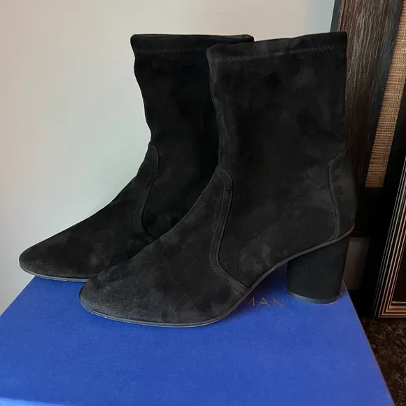 Stuart Weitzman Margot 75 Boots Black size 8M