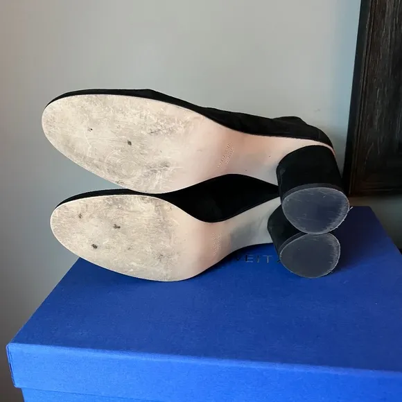 Stuart Weitzman Margot 75 Boots Black size 8M