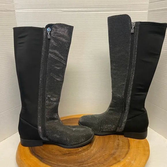 Stuart Weitzman SHIMMER Size youth 4 Riding Boots
