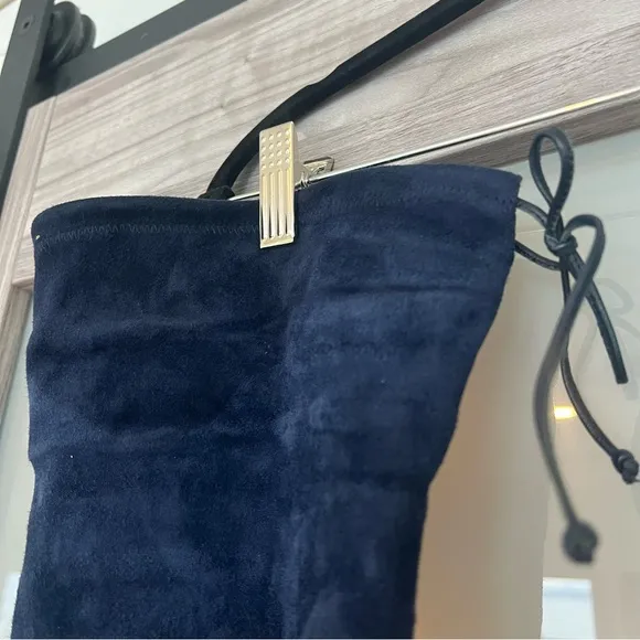 Stuart Weitzman Tieland Blue Over-the-Knee Boots