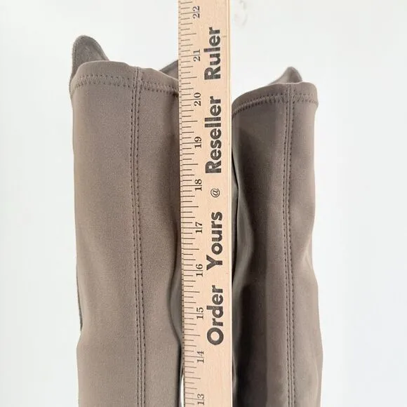 STUART WEITZMAN Women'S 5050 Bold Suede Over The Knee Boots Charcoal Size 6.5B