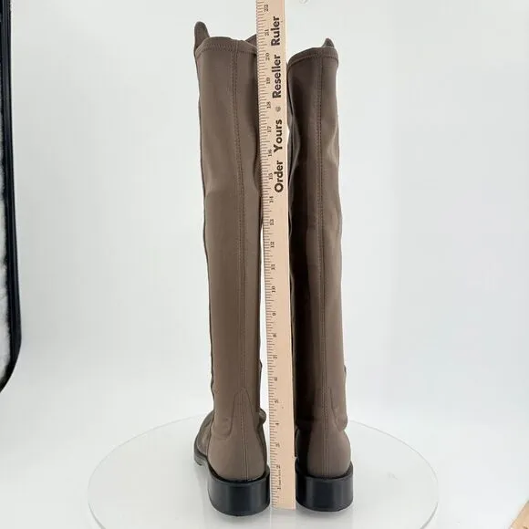 STUART WEITZMAN Women'S 5050 Bold Suede Over The Knee Boots Charcoal Size 6.5B