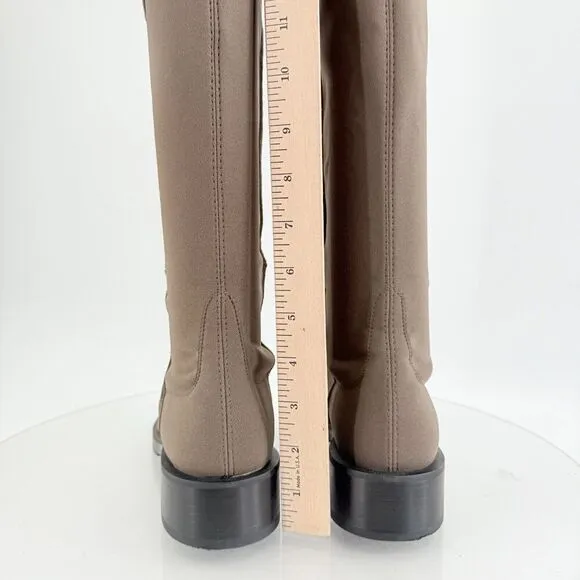 STUART WEITZMAN Women'S 5050 Bold Suede Over The Knee Boots Charcoal Size 6.5B
