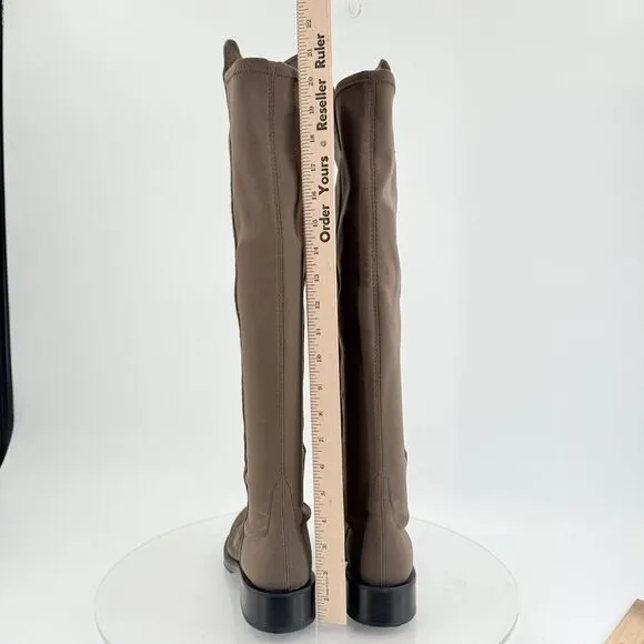 STUART WEITZMAN Women'S 5050 Bold Suede Over The Knee Boots Charcoal Size 6.5B