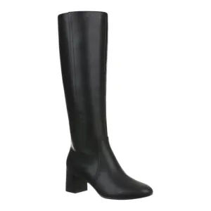 Style &amp; Co Women's Buffyy Flare Knee High Boots Black Size 9
