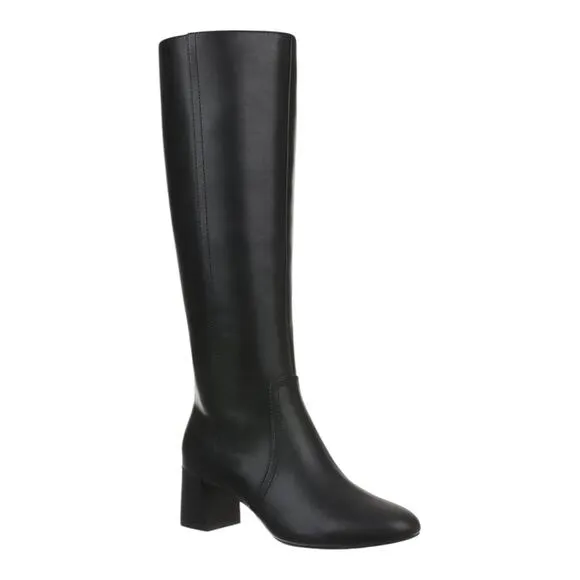 Style &amp; Co Women's Buffyy Flare Knee High Boots Black Size 9