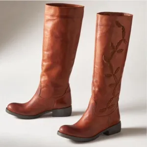 Sundance Greta  7 Ricamo 59 Riding Boots size 9.5