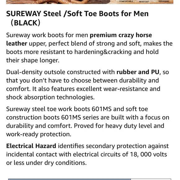 Sureway Boots