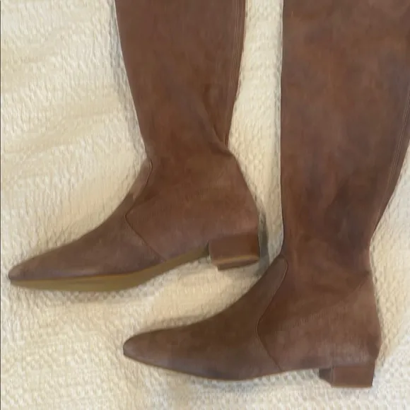 Taupe Brown Over-the-Knee Stuart Weitzman Women's Boots