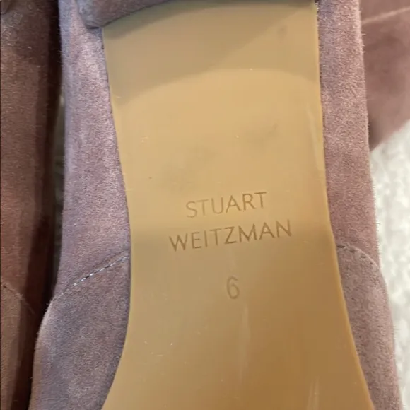 Taupe Brown Over-the-Knee Stuart Weitzman Women's Boots