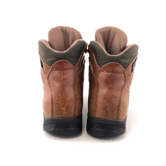 Tecnica Seneca Dry Brown Leather Trekking Hiking Boots 7
