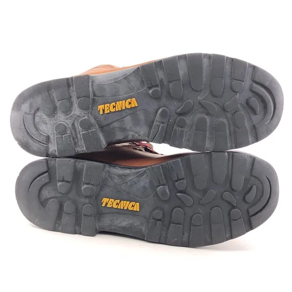 Tecnica Seneca Dry Brown Leather Trekking Hiking Boots 7