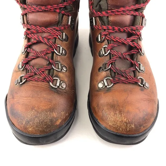 Tecnica Seneca Dry Brown Leather Trekking Hiking Boots 7