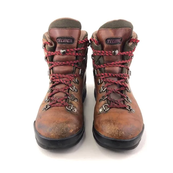 Tecnica Seneca Dry Brown Leather Trekking Hiking Boots 7