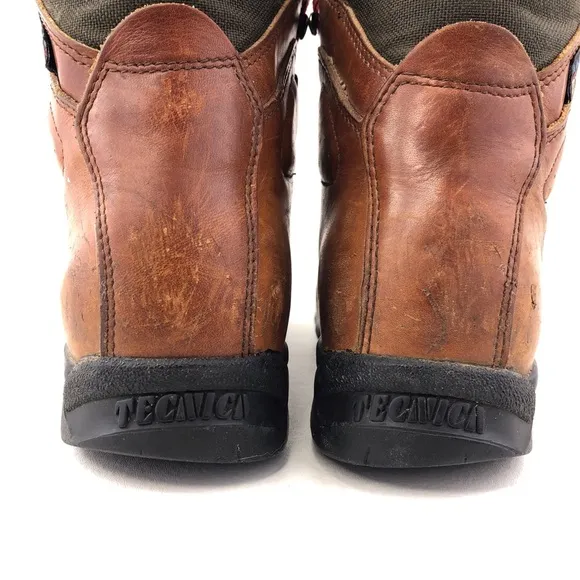 Tecnica Seneca Dry Brown Leather Trekking Hiking Boots 7