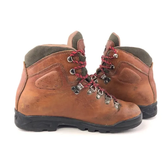 Tecnica Seneca Dry Brown Leather Trekking Hiking Boots 7