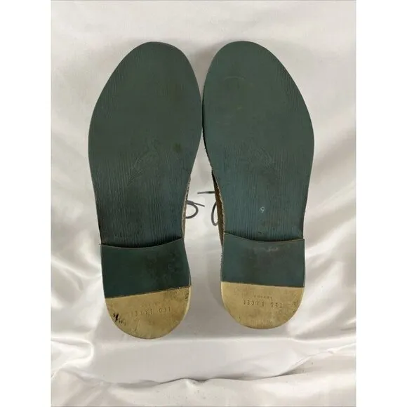 Ted Baker Chock Cream Suede Chukka Boots Mens Size 9 Preppy Fall