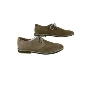 Ted Baker Chock Cream Suede Chukka Boots Mens Size 9 Preppy Fall