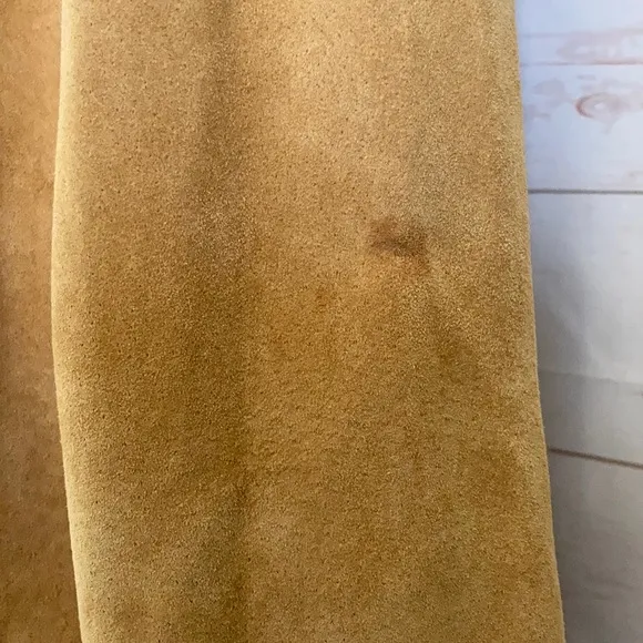 Terry Lewis Luxuries M Genuine Suede Tan Jacket