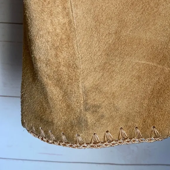Terry Lewis Luxuries M Genuine Suede Tan Jacket