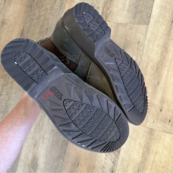 Teva Ellery Waterproof Leather Ankle Boots w/ Protalus M-100 insoles.