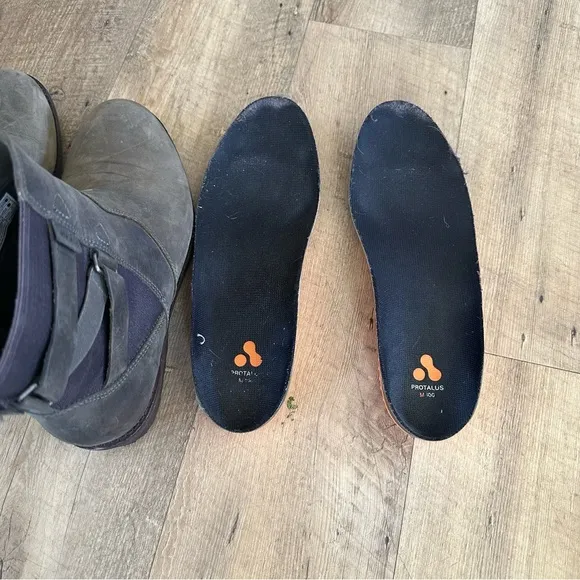 Teva Ellery Waterproof Leather Ankle Boots w/ Protalus M-100 insoles.