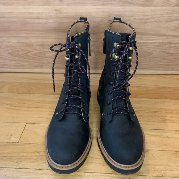 Teva Women's Rowena Lace-Up Boots in Black - Size 7