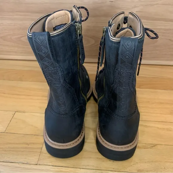Teva Women's Rowena Lace-Up Boots in Black - Size 7
