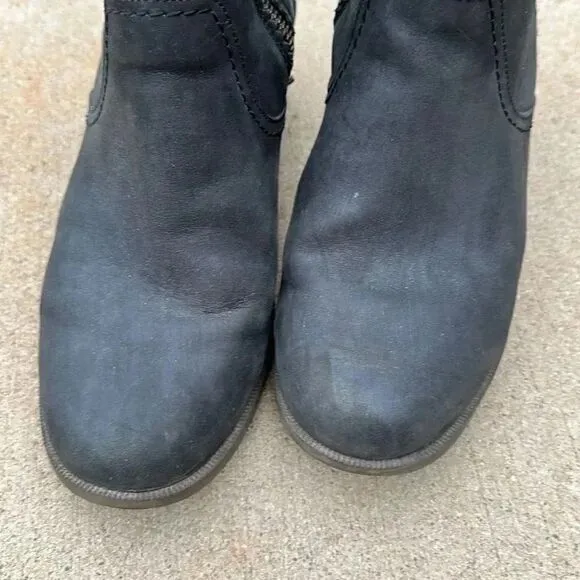 Teva Foxy Nubuck Mid Calf Leather Boots