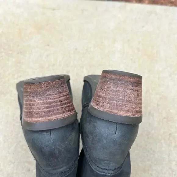 Teva Foxy Nubuck Mid Calf Leather Boots