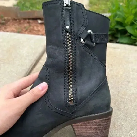 Teva Foxy Nubuck Mid Calf Leather Boots