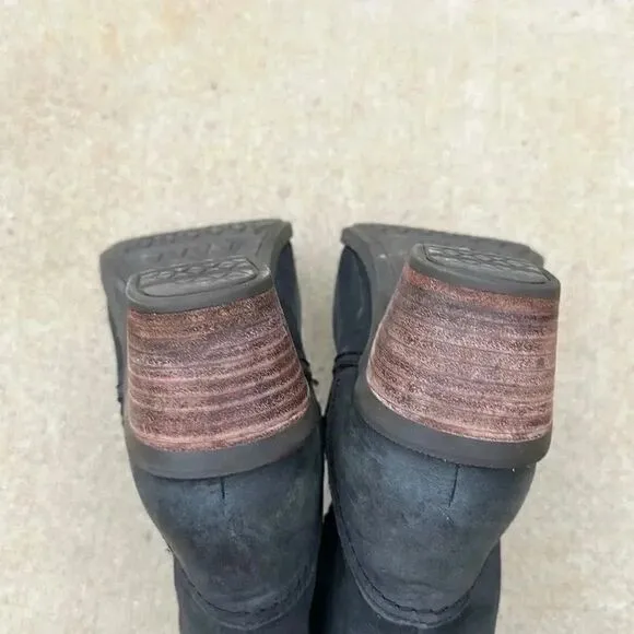 Teva Foxy Nubuck Mid Calf Leather Boots