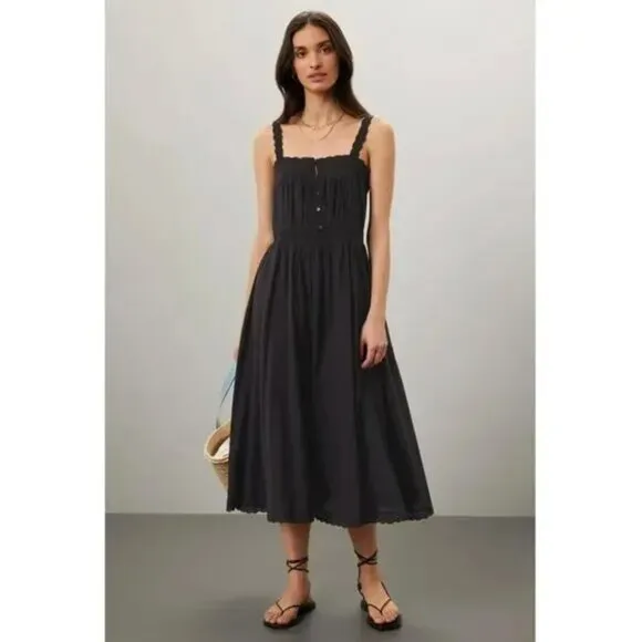 The Great. Cache Midi Dress - size 2 (M)