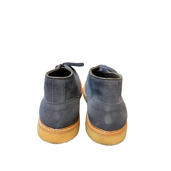 The Men's Store at Bloomingdale's Men's Leather Chukka Boots Suede Navy Size 7