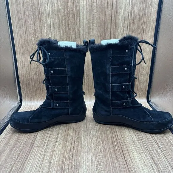 THE NORTH FACE Abby Women's Snow Boots Size 9 Sherpa Lined Prima Loft 200 Gram