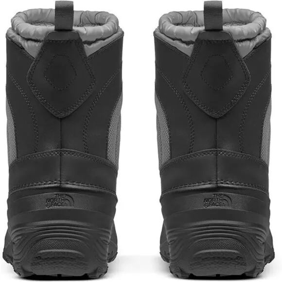 The North Face Alpenglow IV NF0A2T5PG69-040 Kids Gray Snow Boots Size 4 MOO124