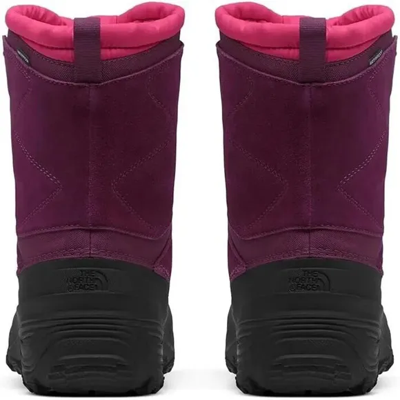 The North Face Alpenglow V NF0A5LXFKK9 Snow Boots Kids Size 3 Boysenberry RNS083