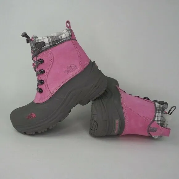 The North Face Girls Chilkats Lace Pink Boots