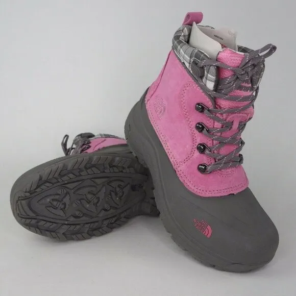 The North Face Girls Chilkats Lace Pink Boots
