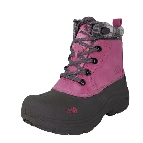 The North Face Girls Chilkats Lace Pink Boots