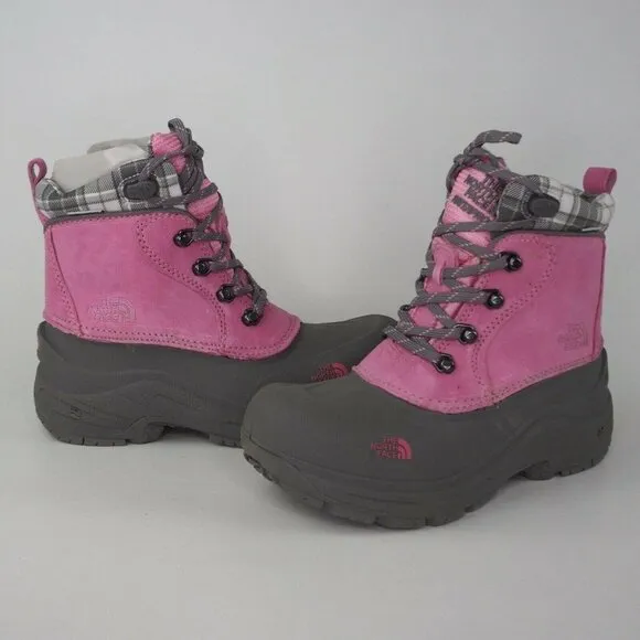 The North Face Girls Chilkats Lace Pink Boots
