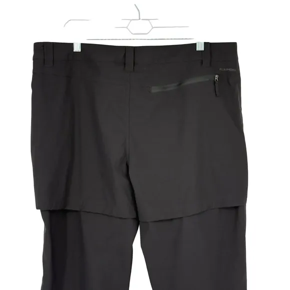 The North Face Men's 38 Black FlashDry Hiking Trail Pants Outdoor Techwear